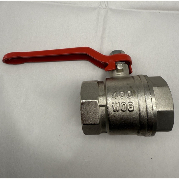 8 Other Reasons Other - AF Hydro Brass, 1 1/2" Ball Valve with 400 WOG rating, NPT Thread, *READ...